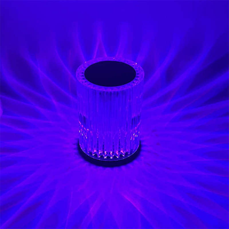 Crystal Lamp Table Lamp Atmosphere Creative Line Small Night Lamp Led Lights - Image 18