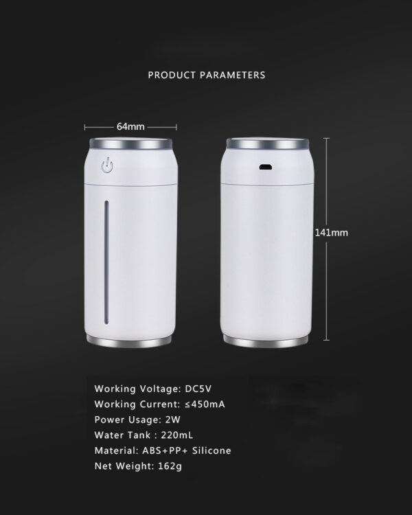 Hot Selling Car Humidifier 220ML Mini USB Aroma Diffuser Wholesale Air Humidificator - Image 10