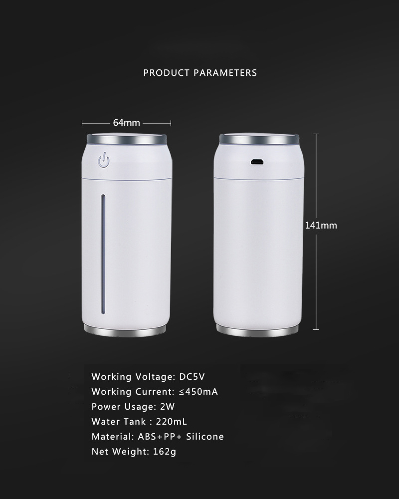 Hot Selling Car Humidifier 220ML Mini USB Aroma Diffuser Wholesale Air Humidificator - Image 10