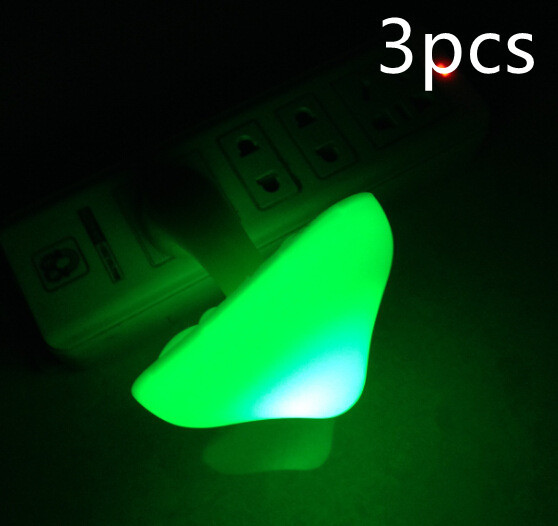 LED Night Light Mushroom Wall Socket Lamp EU US Plug Warm White Light-control Sensor Bedroom Light Home Decoration - Image 30