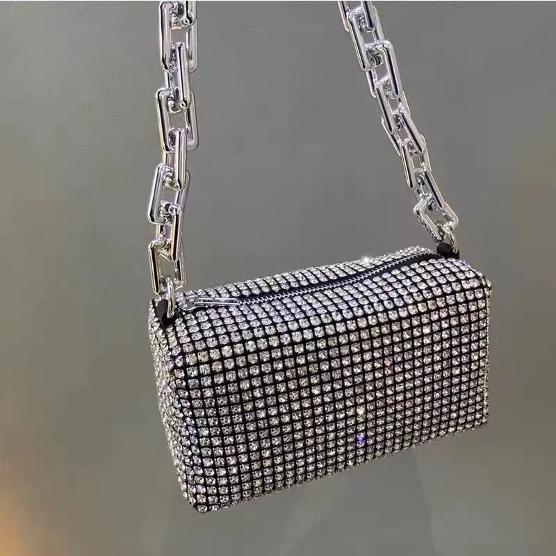 Fashion Diamond Bag Handheld Crossbody - Image 2