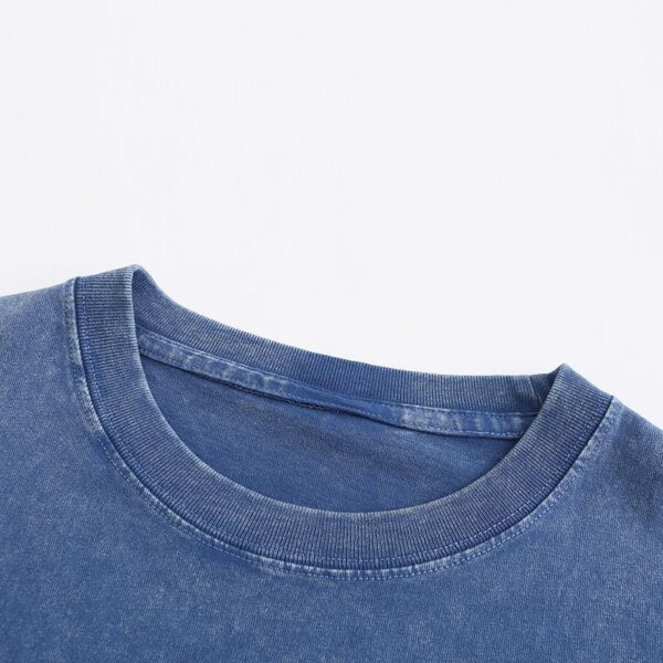 American-style Stir-fried Snowflake Batik Crewneck Short Sleeves - Image 19