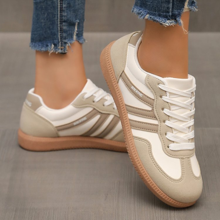 European And American-style Retro Color-Block Sneakers - Image 26