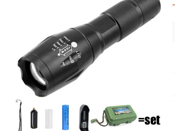 Strong Light Flashlight Special Forces Rechargeable Home Self-Defense Waterproof Riding Mini Camping Premium Super Bright Flashlight - Image 12