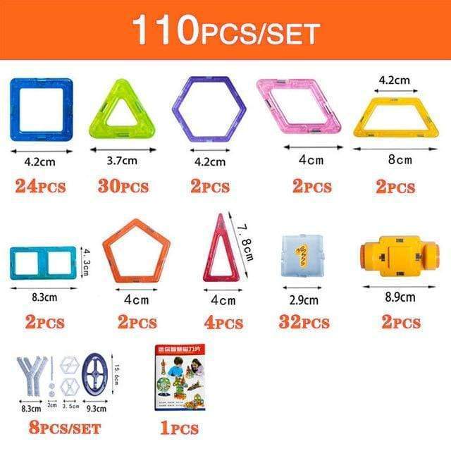 Magnetic Building Blocks DIY Magnets Toys For Kids Designer Construction Set Gifts For Children Toys - Image 24