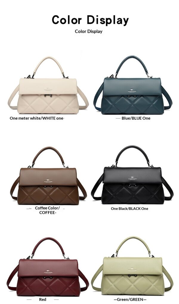 Ladies' Handheld Cross Shoulder Bag - Image 23