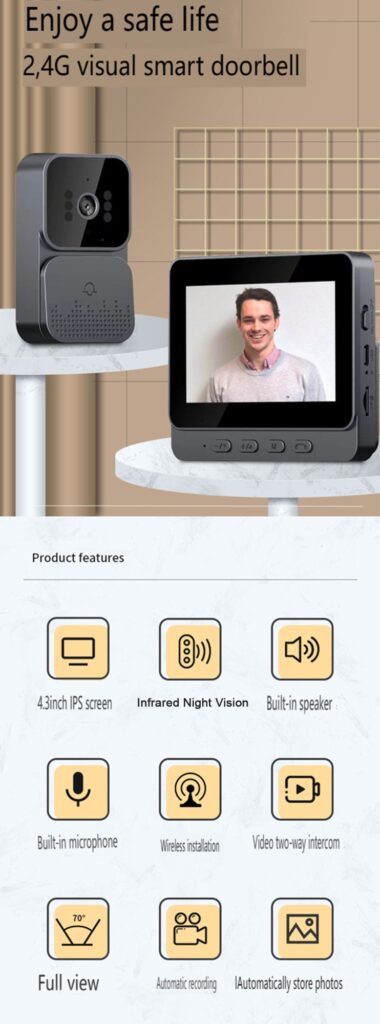WiFi Video Doorbell Camera