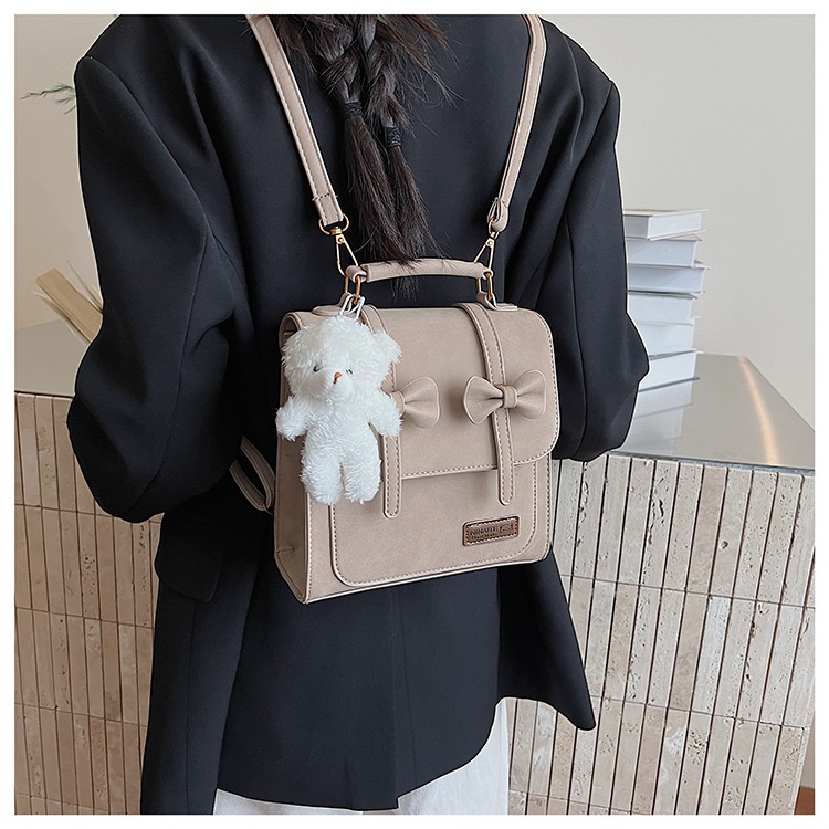 British-style Retro Chic Womens Backpack - Image 14