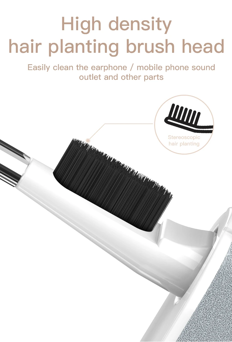 5 In 1 Screen Cleaner Kit Camera Phone Tablet Laptop Screen Cleaning Tools Earphone Cleaning Brush Pen For Office - Image 25