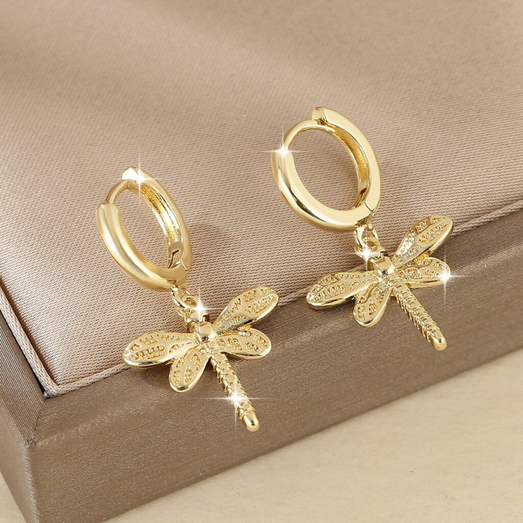 Dragonfly Earrings, Niche And Versatile