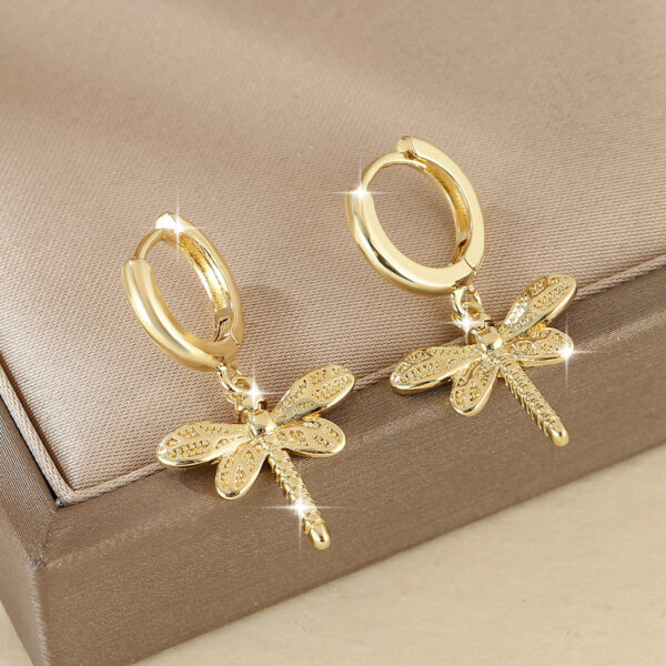 Dragonfly Earrings, Niche And Versatile - Image 4