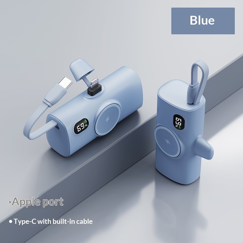 Wireless Magnetic Watch Power Bank With Built-in Cable - Image 10