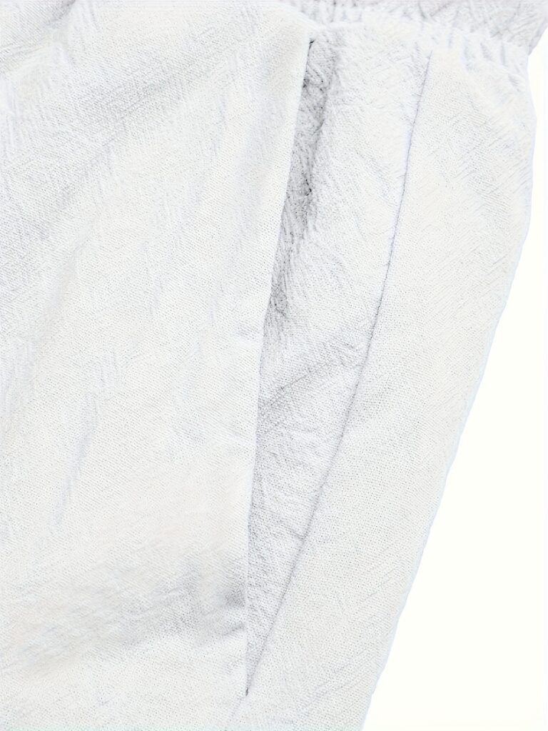 Breathable Cotton-Linen Loose-Fit Casual Sports Trousers