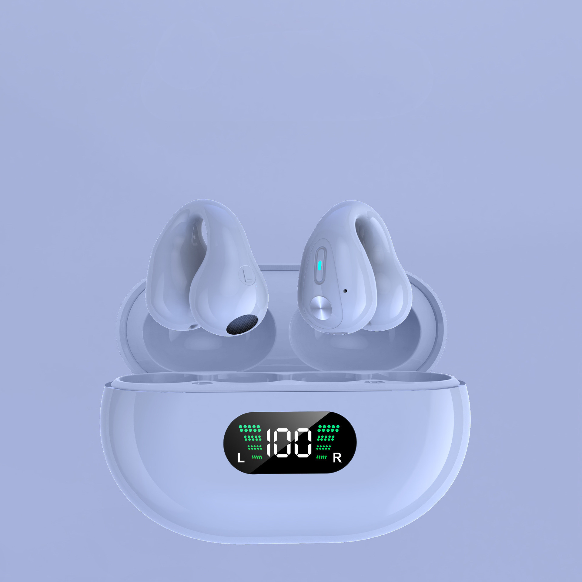Bone Conduction Headphones TWS Earbuds Ear Clip Bluetooth 5.3 Touch Wireless Earphone In-Ear Bass HIFI Sports Headset - Image 21