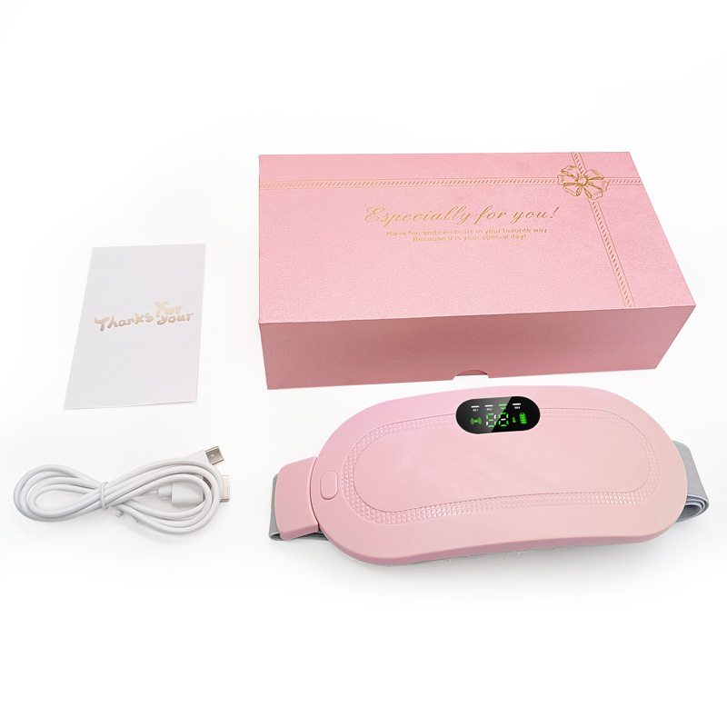 Menstrual Heating Pad Smart Warm Belt Relief Waist Pain Cramps Vibrating Abdominal Massager Electric Waist Belt Device - Image 25