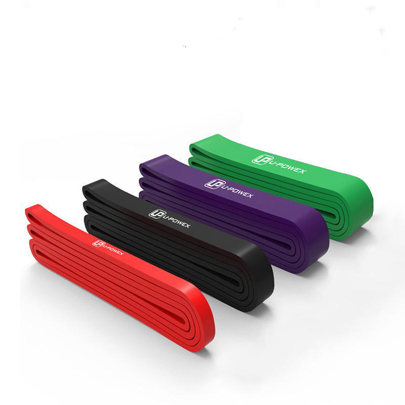 Latex Fitness Resistance Band Yoga Body Auxiliary Elastic Band Pull-up Auxiliary Band - Image 1