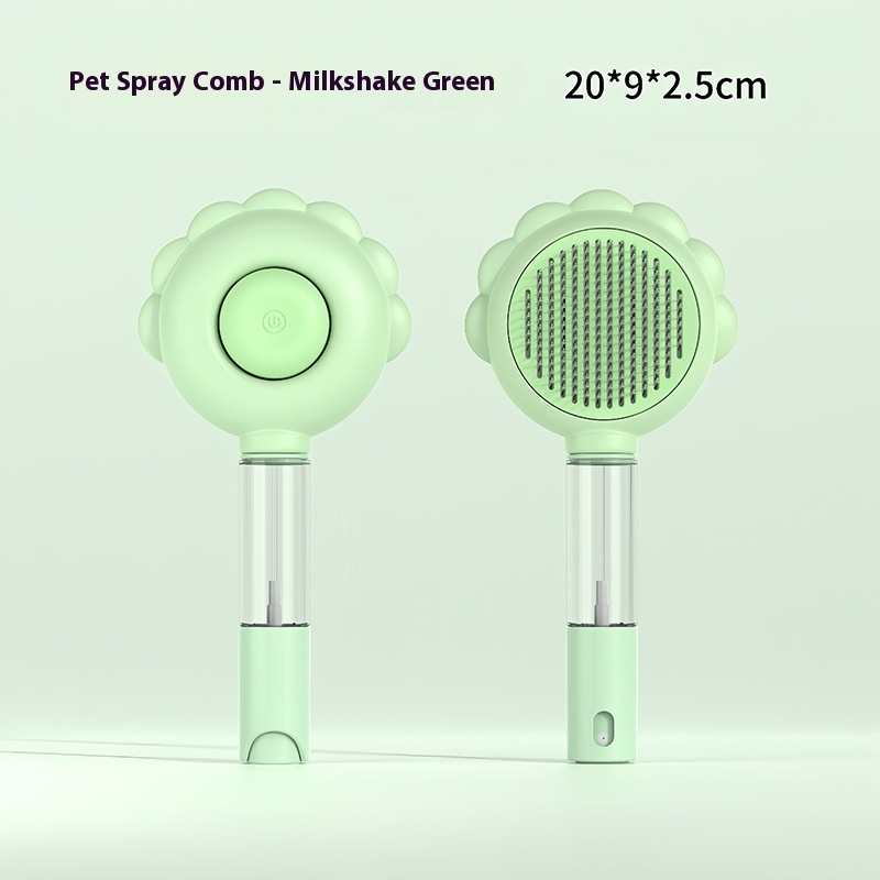 2 In 1 Self Cleaning Dog Brush Comb With Spray Pets Grooming Hair Remover Combs Brush Floating Hair Pet Grooming Brush Pet Products - Image 23