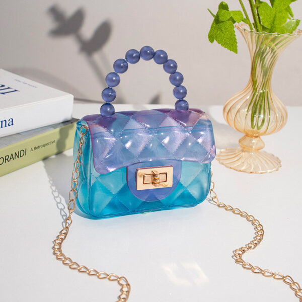 Pearl Handheld Transparent Jelly Bag - Image 7