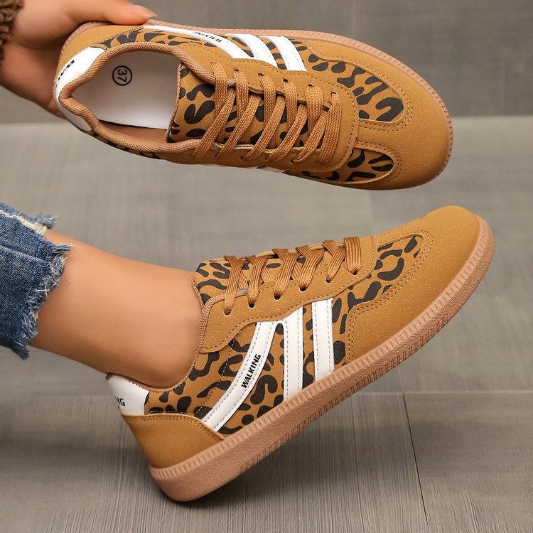 European And American-style Retro Color-Block Sneakers - Image 11