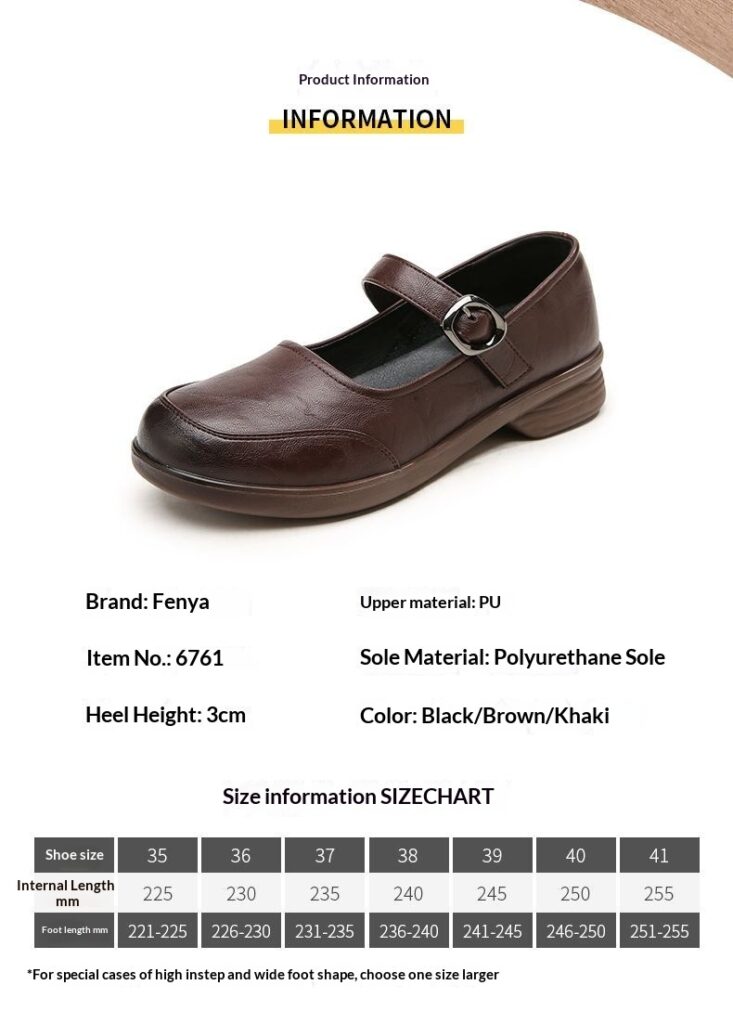 Casual All-match Pumps Soft-soled Womens Shoes