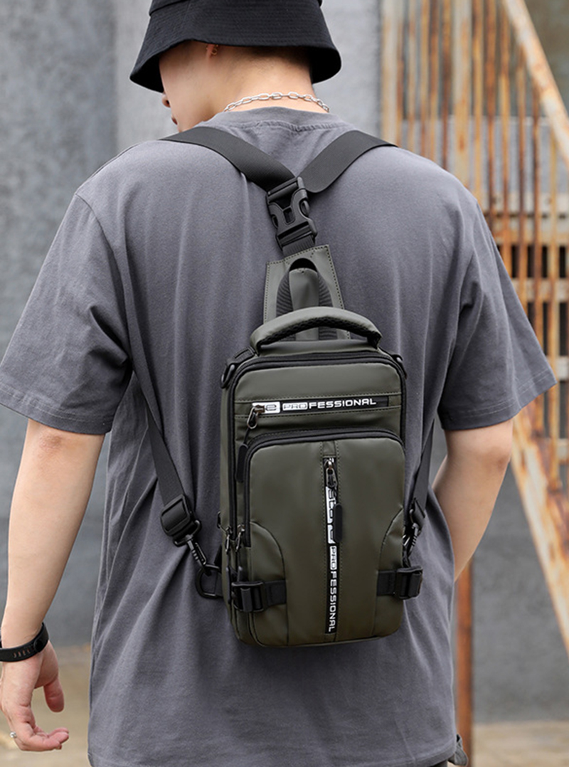 Crossbody Bags Men Multifunctional Backpack Shoulder Chest Bags - Image 23