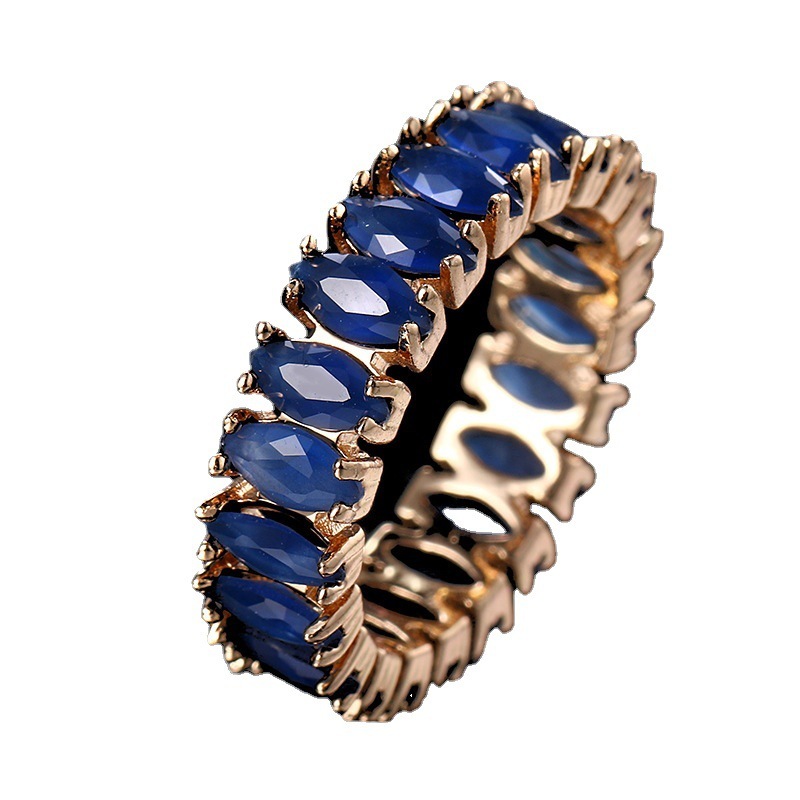 European And American-style Colorful Womens Ring - Image 8