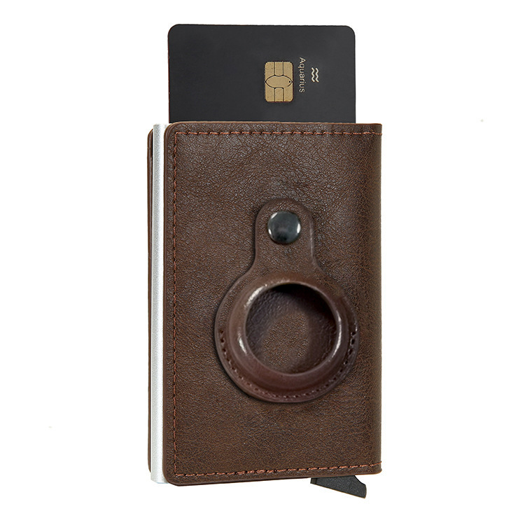 Multifunctional Card Holder Airtag Men