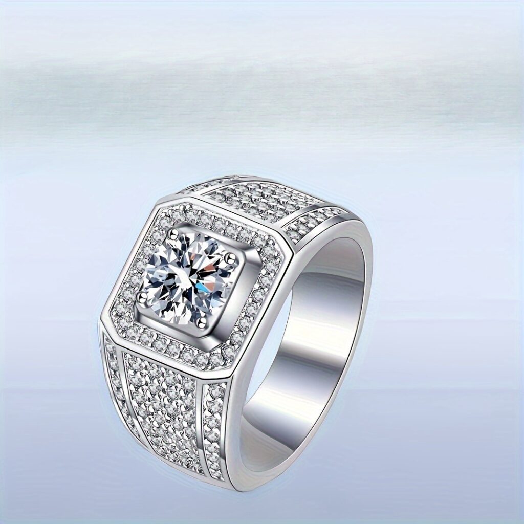 Baby's Breath Fashionable Couple Rings