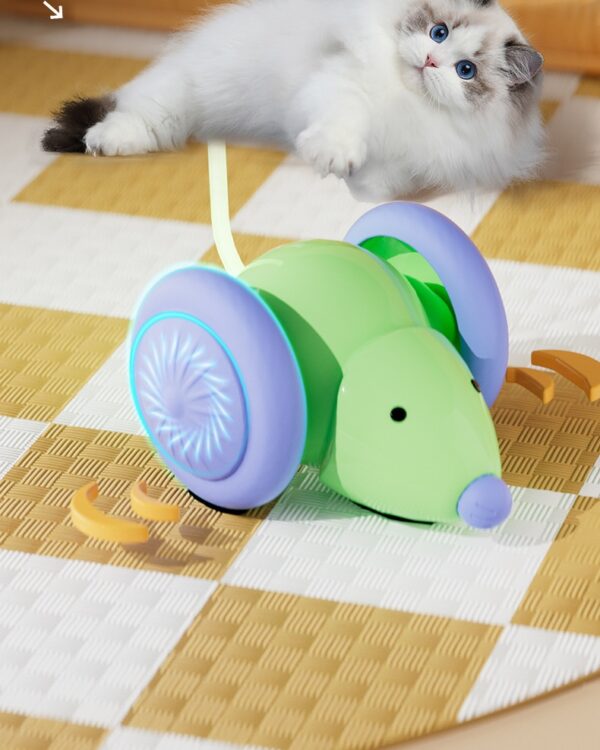 Pet Toys Interactive Cat Toy Electric Mouse Car - Automatic Teaser With Intelligent Obstacle Avoidance Pet Products - Image 15
