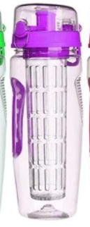 32Oz Fruit Infusing Infuser Water Bottle Water Fruit Bottle BPA Free Plastic Sport Fruit Infuser Water Bottles With Infuser Juice Shaker Drink Bottle Of Water - Image 7