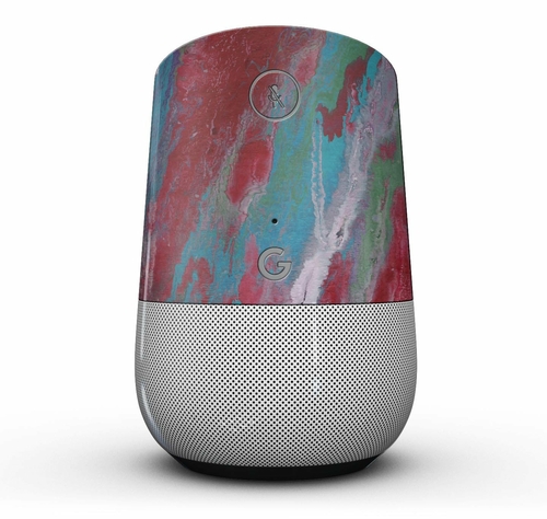 Abstract Wet Paint Red and Blue - Full-Body Skin Kit for the Google
