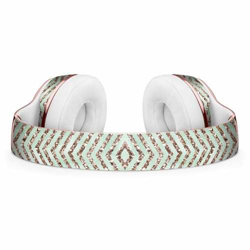 Brown and Green Glimmer Chevron Full-Body Skin Kit for the Beats by - Image 4