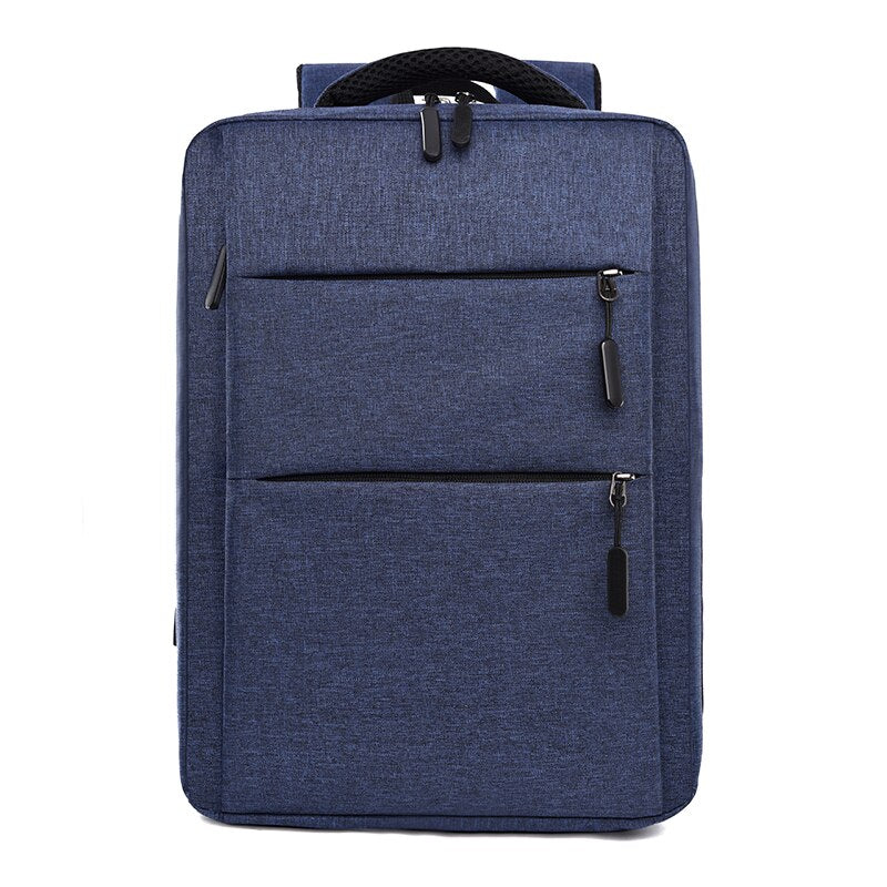 Business Man Backpack Waterproof Oxford Cloth Bag Multifunctional USB - Image 7
