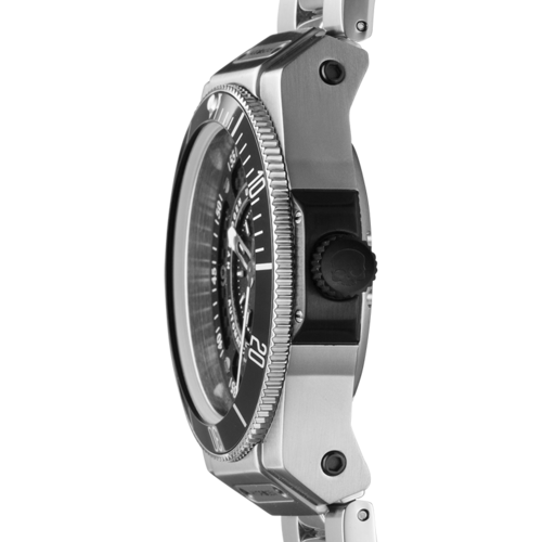 Sportivo Silver Black Bracelet - Image 3