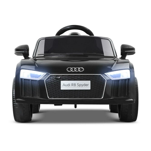Kids Ride On Car Audi R8 Licensed Sports Electric Toy Cars Black - Image 2