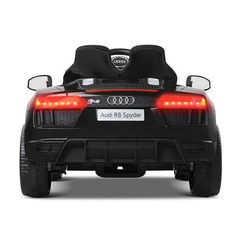 Kids Ride On Car Audi R8 Licensed Sports Electric Toy Cars Black - Image 3