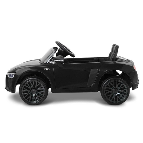 Kids Ride On Car Audi R8 Licensed Sports Electric Toy Cars Black - Image 4