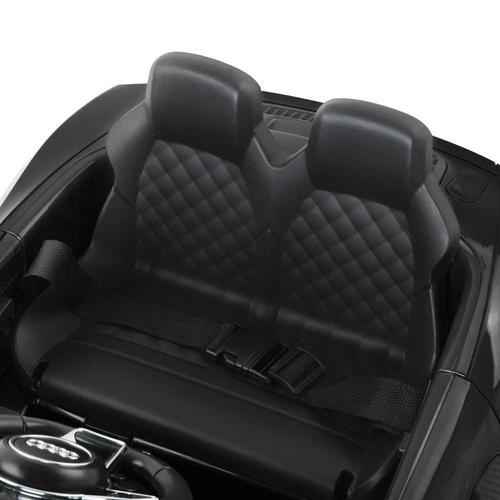 Kids Ride On Car Audi R8 Licensed Sports Electric Toy Cars Black - Image 5