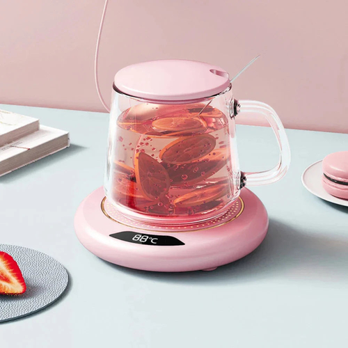 USB Smart Coffee Mug Warmer with Digital Display - Image 5