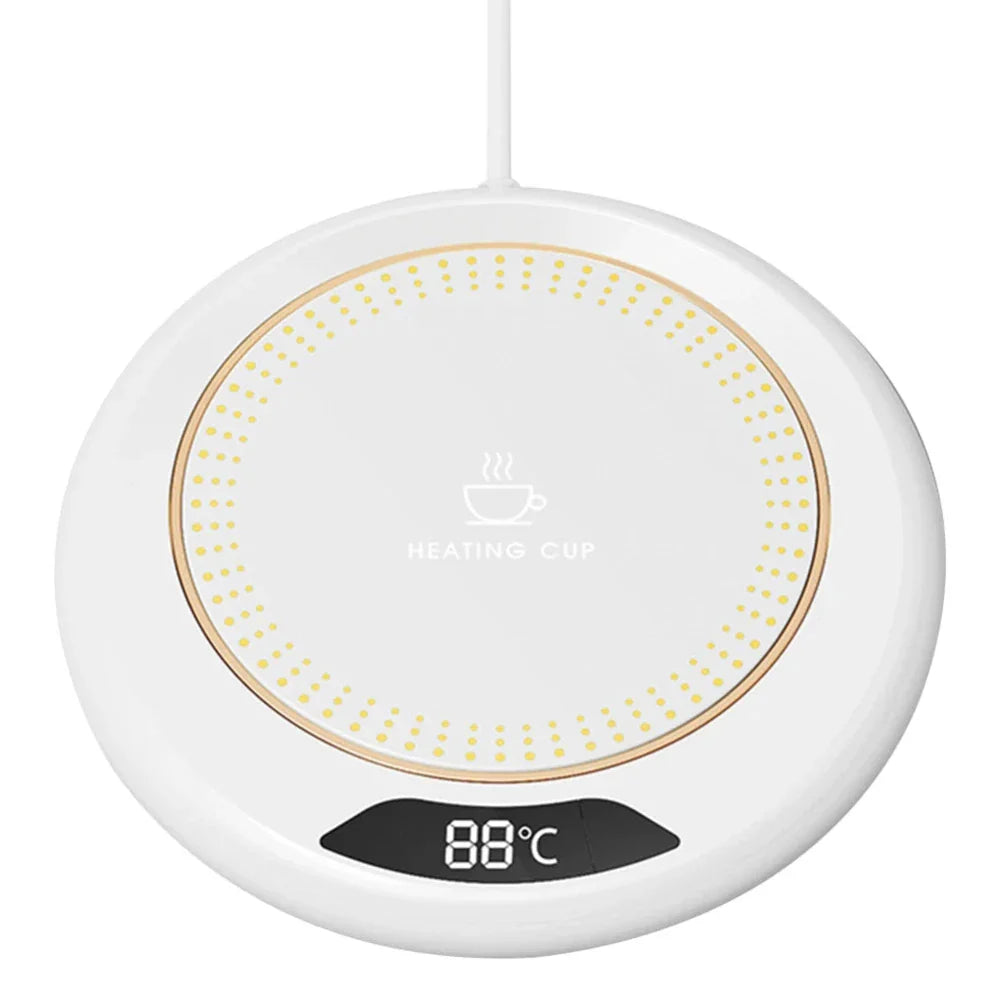 USB Smart Coffee Mug Warmer with Digital Display - Image 8