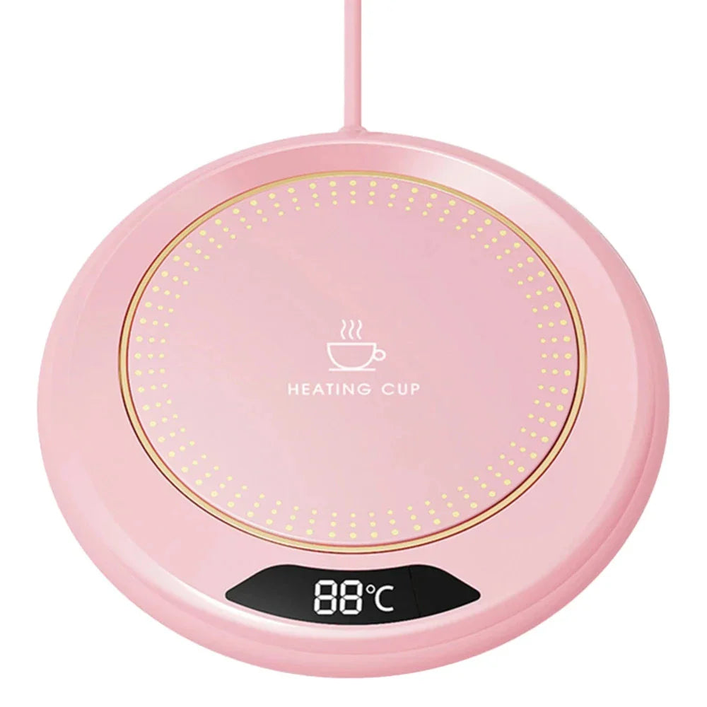 USB Smart Coffee Mug Warmer with Digital Display - Image 9