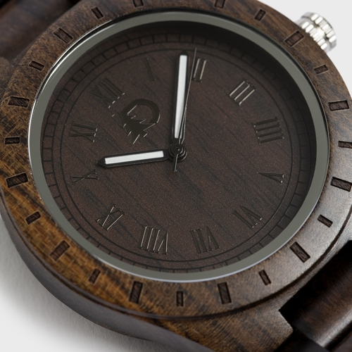 Men's Stylish Wood Watch - Image 2