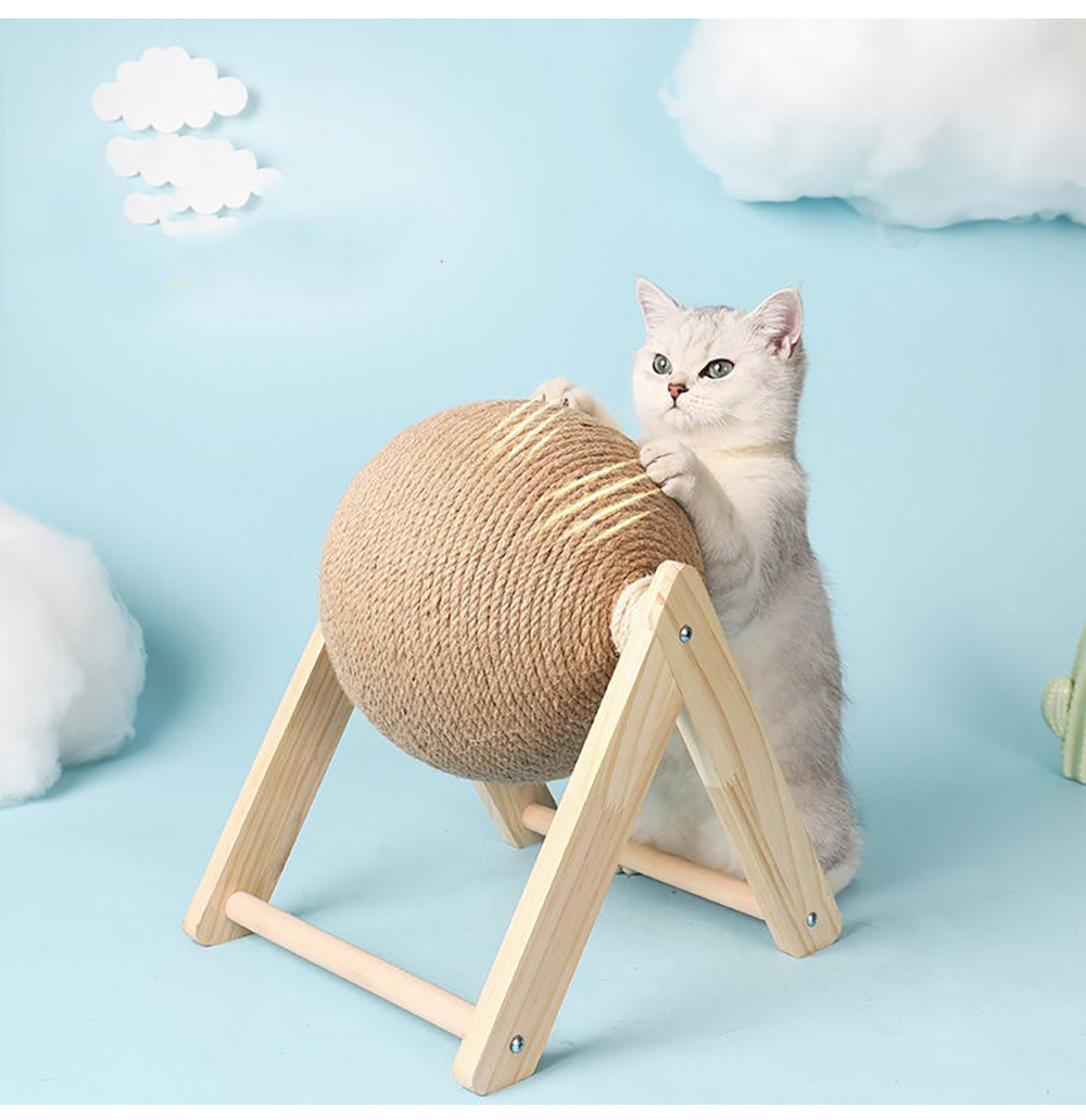 Professional Vertical Cat Toy Sisal Cat Catching Ball - Image 27