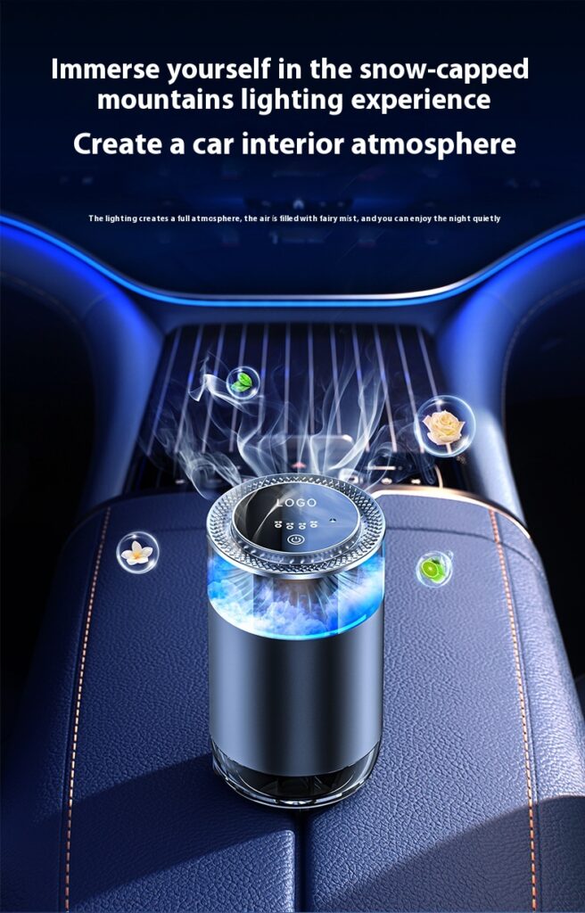 Car Aromatherapy Diffuser Cloud Mist Air Freshener Auto Decoration Natural Fragrance Auto Decoration Tool For RVs Trucks Sedans
