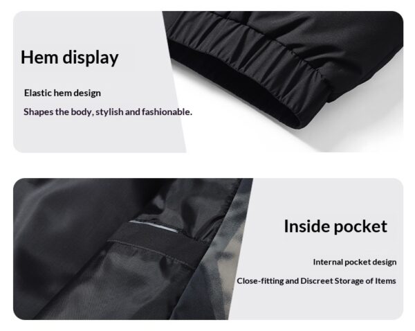 New Arrival Fashionable Casual Windproof And Warm Thick Mens Down Jacket - Image 13
