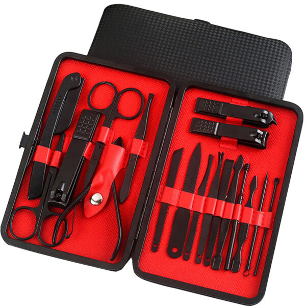 Professional Scissors Nail Clippers Set Ear Spoon Dead Skin Pliers Nail Cutting Pliers Pedicure Knife Nail Groove Trimmers - Image 7