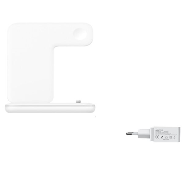 Compatible Mobile Phone Watch Earphone Wireless Charger 3 In 1 Wireless Charger Stand - Image 29