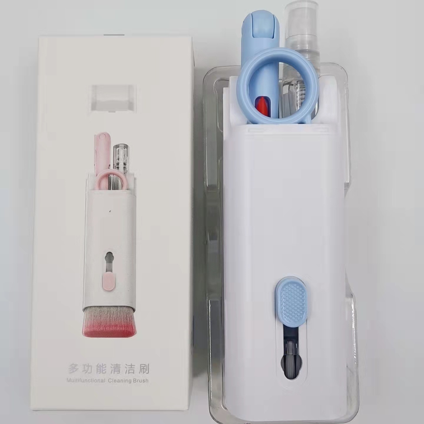Multifunctional Bluetooth-compatible Headset Cleaning Pen Set Keyboard Cleaner Cleaning Tools Cleaner Keycap Puller Kit - Image 13