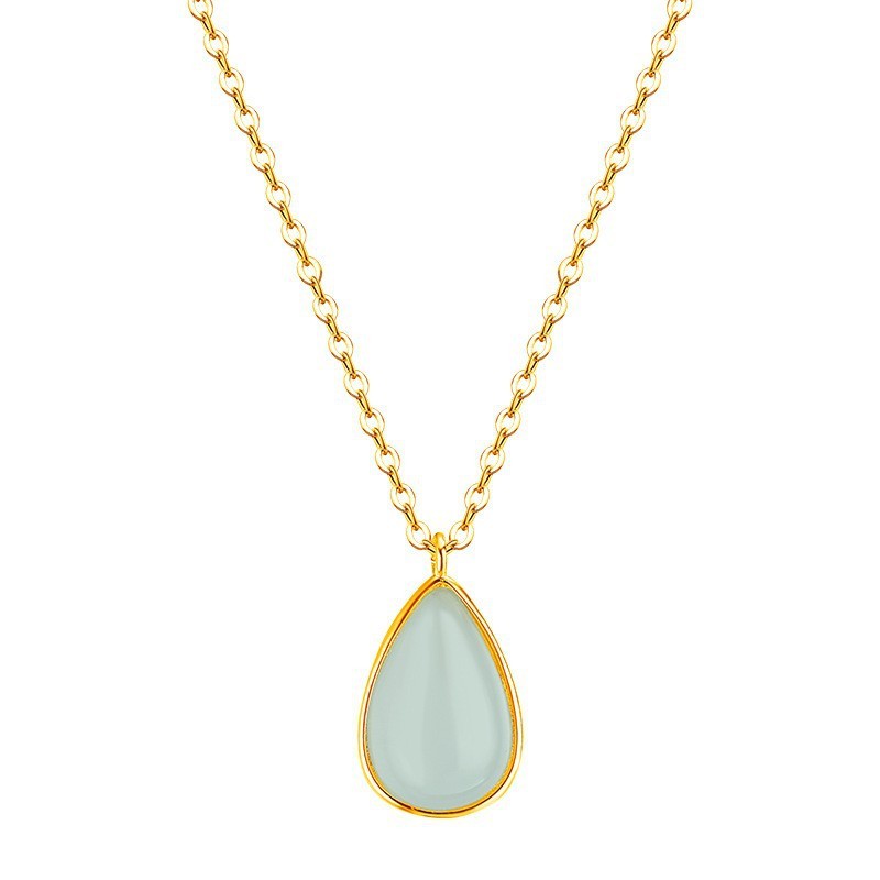 Dainty Water-drop Clavicle Necklace For Women - Image 6