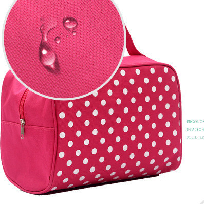 Fashion Handheld Dot Waterproof Cosmetic Bag - Image 4